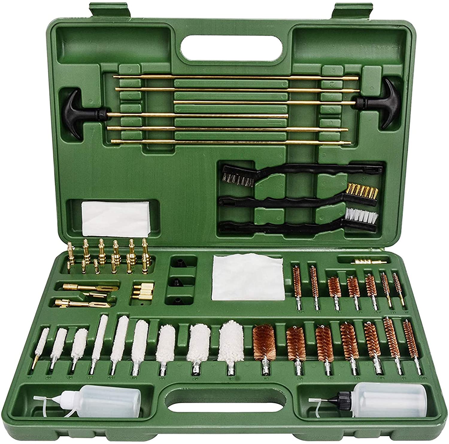 Kit universal de curățare a pistoalelor pentru toate armele cu carcasă de mărime de călătorie portabilă