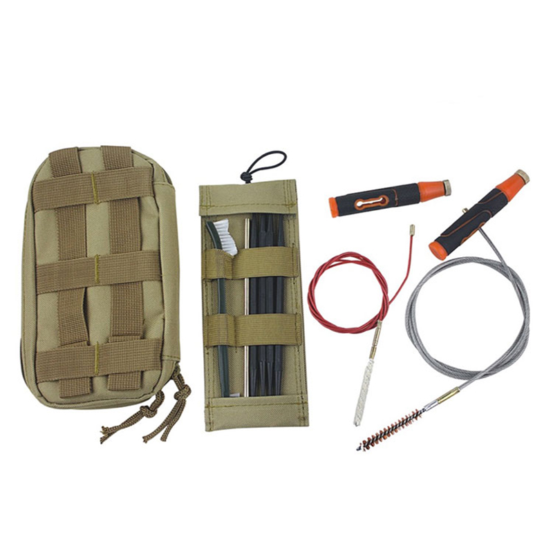Kit de curățare a armelor din carcasă de aluminiu All in One Deluxe cu instrumente de curățare și armurier finalizate