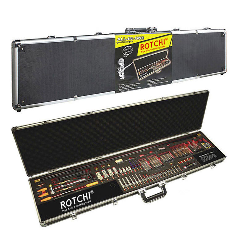 Kit de curățare a pistolului cu carcasă de aluminiu de lux All in One