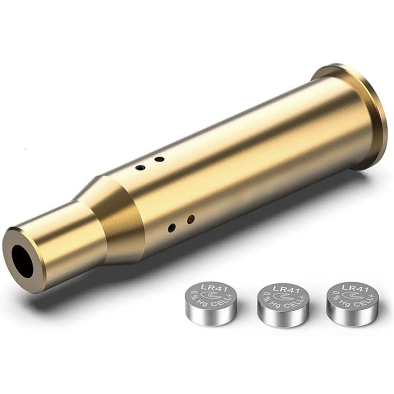 Feyachi Bore Sight 7.62x54R Red Laser Bore Sighter cu 3 seturi de baterii