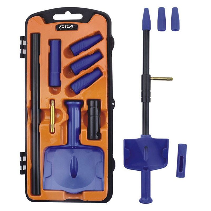 Ghid pentru alezajul pentru curățarea pistolului cu 3 adaptoare pentru ghidaj pentru plasture de ulei