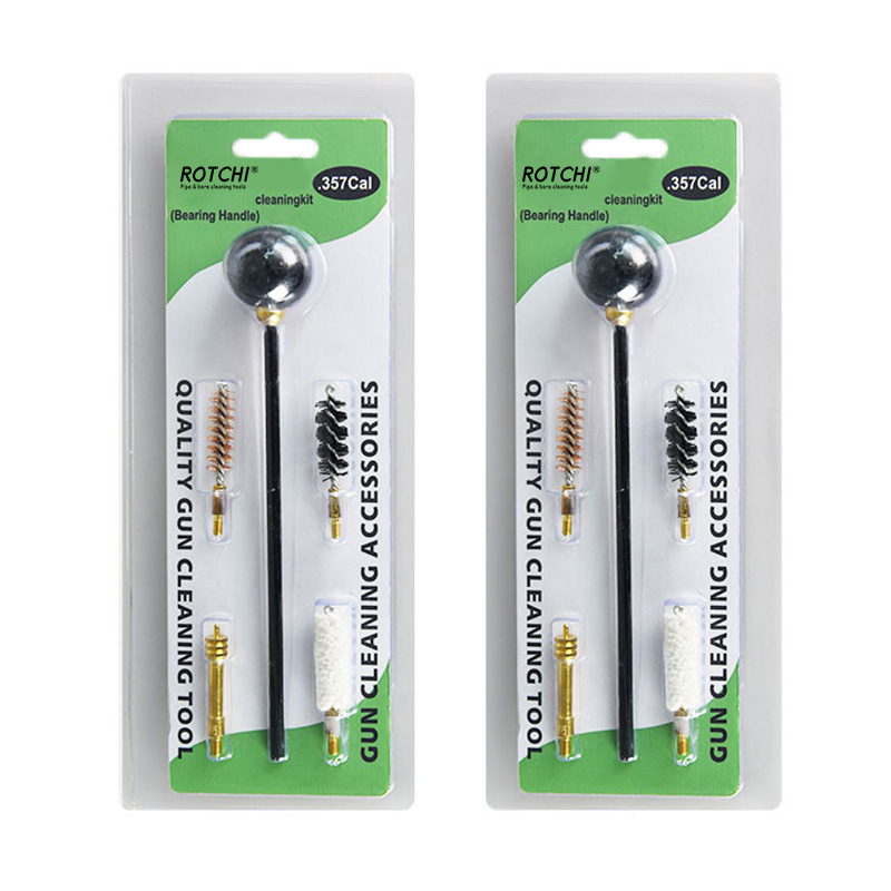 Kit de curățare a pistolului Mâner cu bile pentru rulment pentru pistol sau pistoale