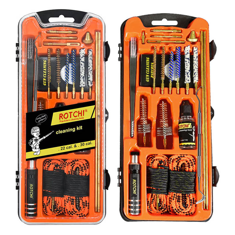 Kit de curățare pistol Kit pușcă/pușcă cu aer comprimat .223.177 cu frânghii alezajului