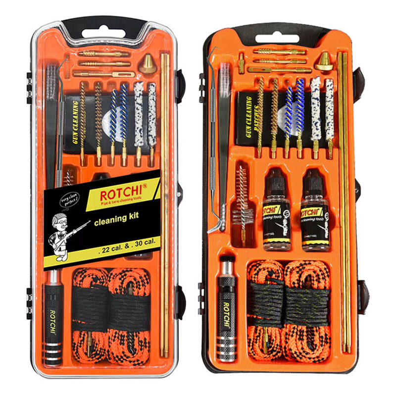 Kit de curățare a pistolului Kit de pușcă cu aer comprimat .223.308 cu frânghii