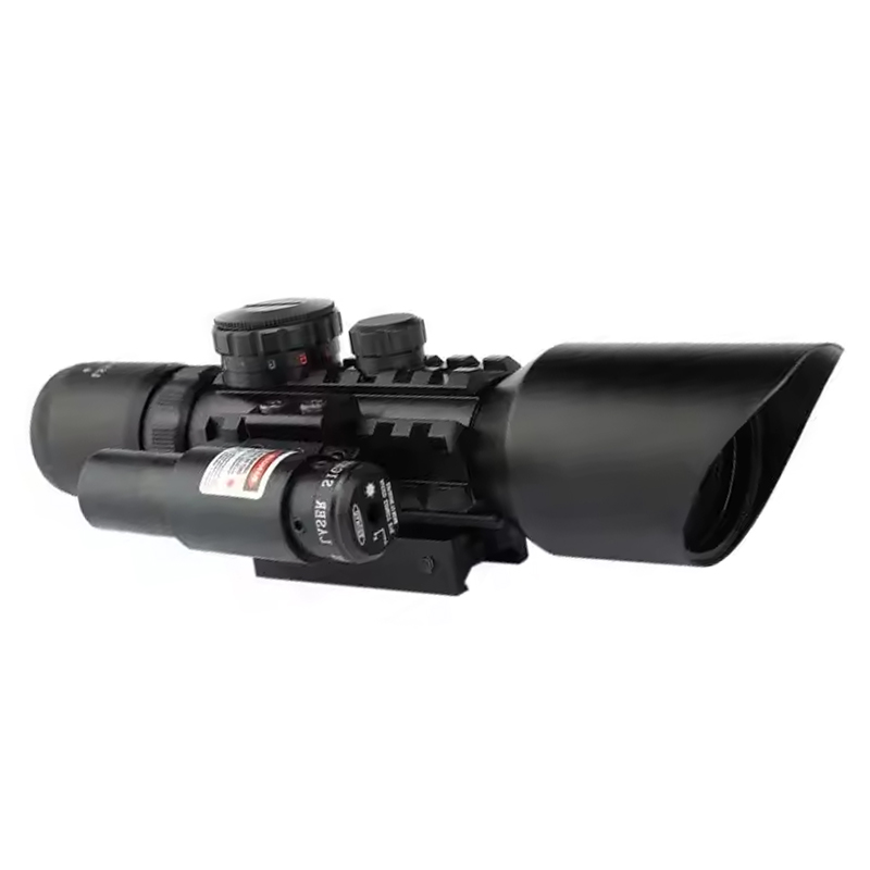 Obiective de vânătoare cu laser roșu