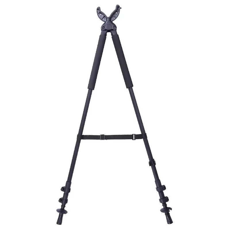 Tactic în aer liber reglabil în înălțime Accesorii de vânătoare din aluminiu Stick de tragere