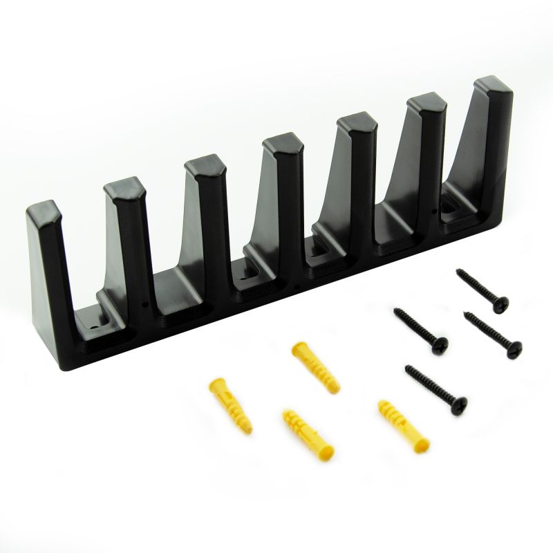 Suport de depozitare pentru reviste cu montare pe perete din ABS solid pentru 6xPMAG