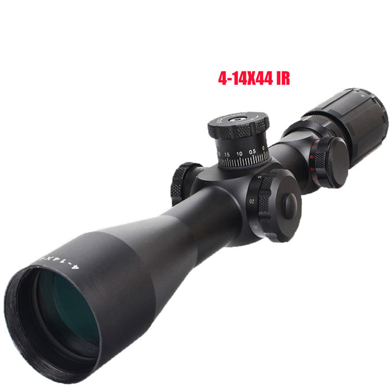 Lunetă tactică 4-14x44 Pistol cu ​​aer împușcat lunetă de vânătoare lunetă Echipament de vânătoare Lunetă de pușcă cu rază lungă de acțiune