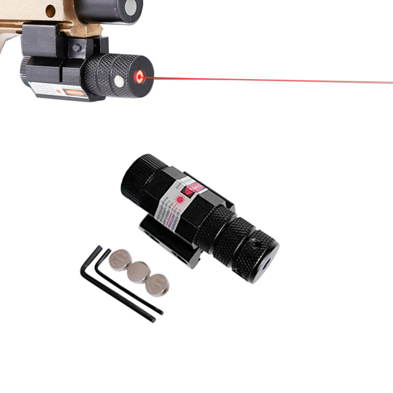 Pistol tactic Glock Vizor laser IR Pistol Vizor laser roșu cu șină Picatinny pentru pistol Glock