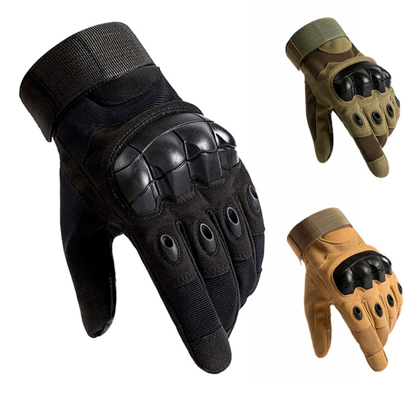 Ecran tactil Mănușă tactică Hard Knuckle Armată Luptă militară Airsoft Sport în aer liber Ciclism Paintball Vânătoare Mănuși cu degetul complet